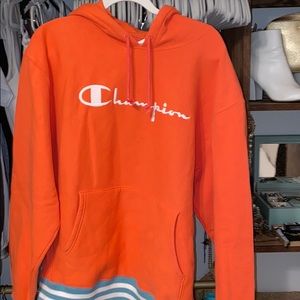Coral champion hoodie